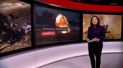 BBC-də Ermənistanın Gəncəyə raket hücumu ilə bağlı reportaj - Fotolar