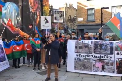 Londonda Azərbaycana dəstək aksiyası keçirilir