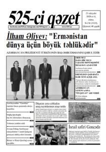 "525-ci qəzet"in 23 oktyabr sayında nələr var? - ANONS