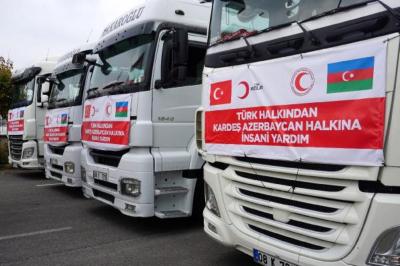 Türkiyənin Qızıl Ay qurumundan qardaş yardımı