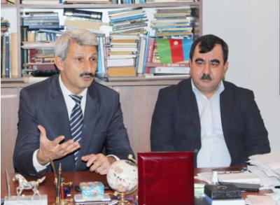 "Şərq" qəzetində Türkiyə Türk Ocaqlarının baş katibi ilə görüş keçirilib