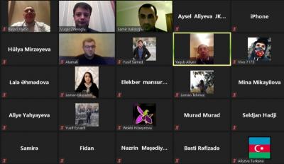 Ustad müəllim Nəsir İmanquliyevin doğum günü ilə bağlı dəyirmi masa