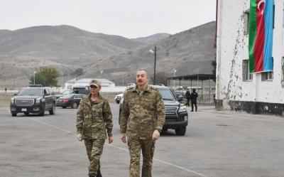 Prezident və xanımı Zəngilana səfər ediblər