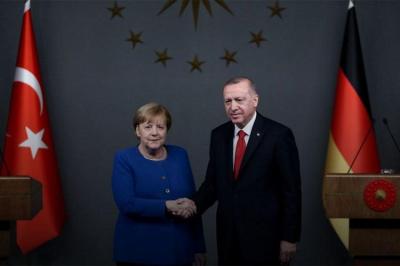 Ərdoğanla Merkel videokonfrans formatında görüşdü