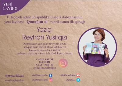 Respublika Uşaq Kitabxanası oxucuları yeni layihəsi ilə sevindirdi