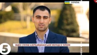 Azərbaycanlı gənclərdən Ukraynaya dəstək (Video)