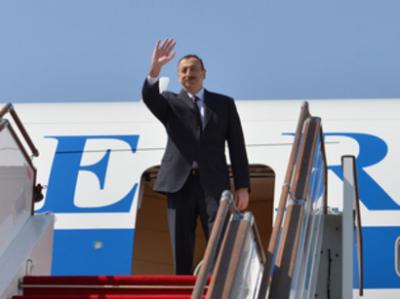 Prezident İlham Əliyevin Naxçıvan Muxtar Respublikasına səfəri başlayıb