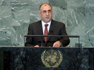 Elmar Məmmədyarov Almaniyada Forumda çıxış edib