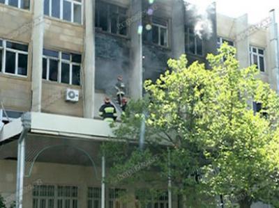 Gəncə Qənnadı fabrikində baş verən yanğın söndürülüb