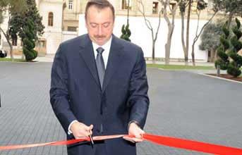 İlham Əliyev beşulduzlu otelin açılışını etdi