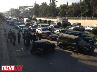 "20 Yanvar" yaxınlığında yol qəzası baş verib