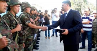 Baş İdarənin rəisi cəbhə bölgəsində