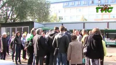 Samara bazarında ermənilər azərbaycanlılara hücum etməyə hazırlaşır