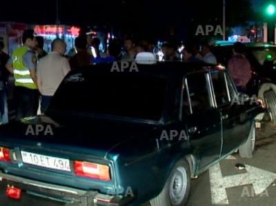 Sərxoş sürücü zəncirvari qəza törədib: xəsarət alan var