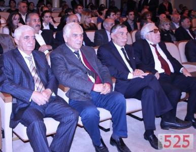 Xəlil Rza Ulutürkün 80 illik yubileyi qeyd olundu (FOTOLAR)