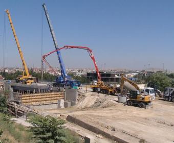 Sumqayıt yolunda yeni körpü tikilir