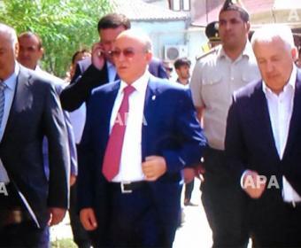 Kəmaləddin Heydərov hadisə yerinə gəldi