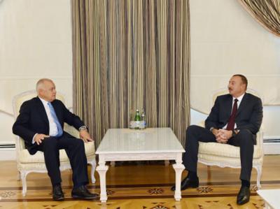 İlham Əliyev “Rossiya Seqodnya”-nın baş direktorunu qəbul edib