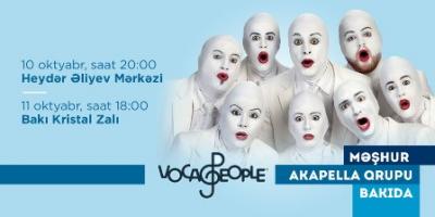 “Voca People” qrupu Bakıda