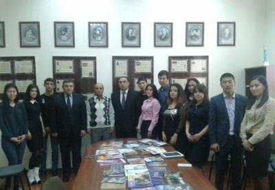 Qazaxıstanın ali təhsil müəssisələri ilə əlaqələrin inkişaf perspektivləri müzakirə olunub