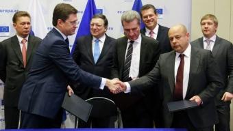 Rusiya, Ukrayna və Aİ arasında qaz sazişi imzalandı