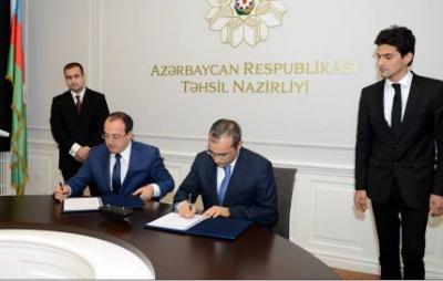 Təhsil Nazirliyində Əməkdaşlıq Memorandumu imzalandı