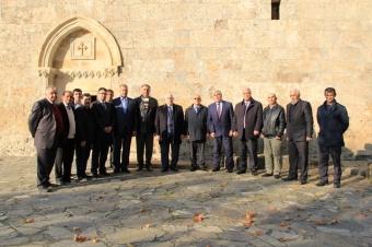Komitə sədri və deputatlar Alban-Udi kilsəsində olublar