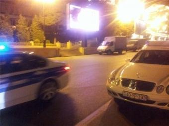 DİN Bakıda yol polisinin avtomobillə vurulması faktı ilə bağlı məlumat yayıb