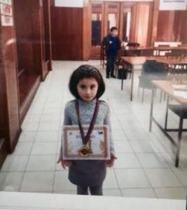 7 yaşlı uşaq şahmat turnirinin qalibi olub
