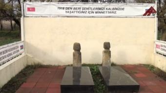 Qubada iki türk şəhidinin məzarı aşkarlanıb