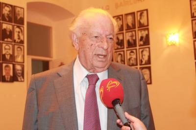 Əli İldırımoğlunun 85 illik yubileyi Yazıçılar Birliyində qeyd olunub (FOTOLAR)