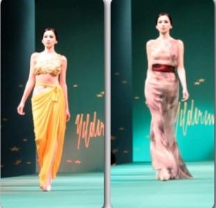 Günay Musayeva yeni moda nümayişinə hazırlaşır