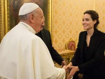 Ancelina Coli Roma papası ilə görüşüb