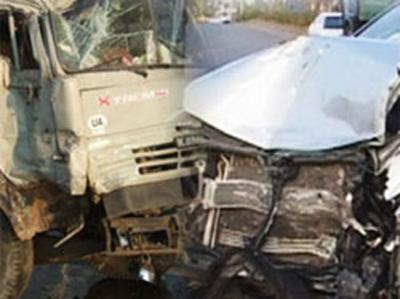 Aeroport yolunda ağır yol qəzası baş verib