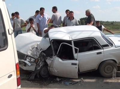 İsmayıllıda ağır avtomobil qəzası baş verib, ölən və yaralılar var
