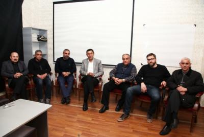 Kinostudiyada rejissorlarla görüş keçirilib