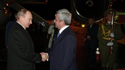 Putin İrəvandadır