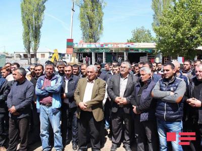 Marneulidə etiraz aksiyası