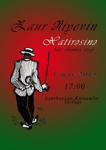 Zaur Əliyevin xatirəsinə həsr olunmuş sərgi açılacaq