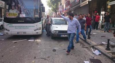 Mersin və Adanadakı HDP qərargahlarında partlayış baş verib