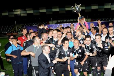 “Qarabağ”a qızıl medallar və kubok təqdim edilib