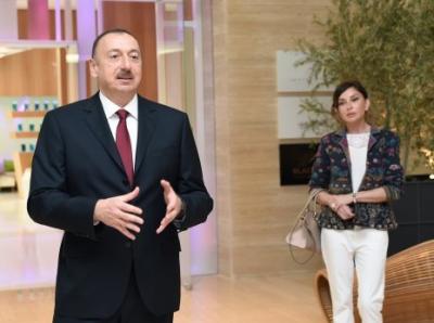 Prezident Azərbaycanı I Avropa Oyunlarında təmsil edəcək idmançılarla görüşüb