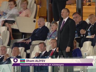 lham Əliyev I Avropa Oyunlarını rəsmi şəkildə açıq elan edib
