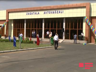 Zaqatalada yeni avtovağzal istifadəyə verilib