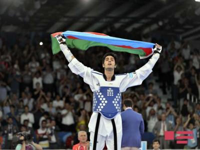 Milad Harçeqani Avropa Oyunlarının qızıl medalını qazanıb