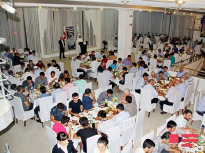 Rustavidə iftar süfrəsi təşkil olunub