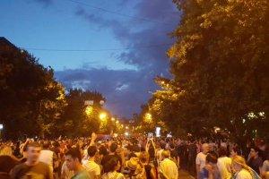 İrəvanda etiraz aksiyası davam edir