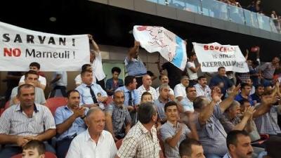 Azərbaycanlı azarkeşlərdən gürcülərə cavab
