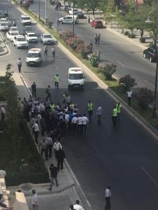 İsrailin Azərbaycandakı səfirliyi qarşısında aksiyaya cəhd olub