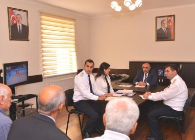 Qaralov İmişlidə vətəndaşları qəbul edib